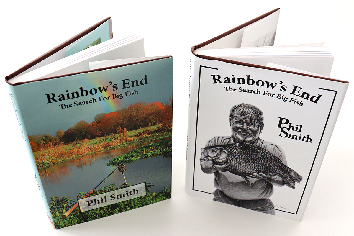Pauline Castle's portfolio, book bits, book is Rainbow's End by Phil Smith, the book's two dust jackets and the case foiling were designed for print production.