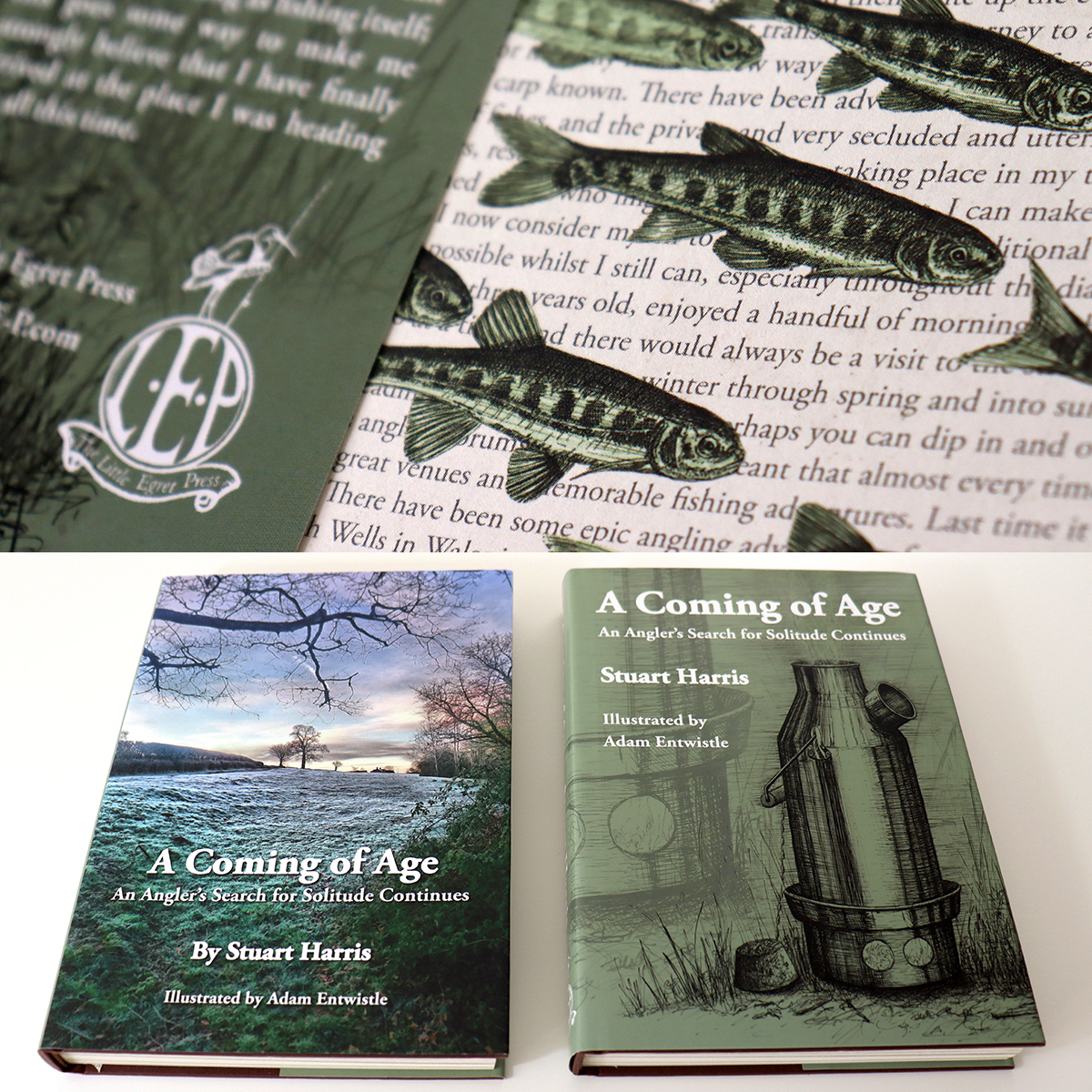 Pauline Castle's portfolio, a book design project, book is A Coming of Age by Stuart Harris, the book's interior and exterior were designed for print production.